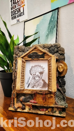 Vintage decorative photo frame